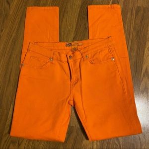 U-51 size 9 orange jeans